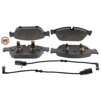Bild av MAPCO 6630HPS Jeu de plaquettes frein Essieu avant contact signal d&#039;usure inclus AUDI: A6 C7 Berline, Avant, A7 Sportback