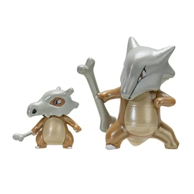 Bild av Pokemon PKW2774 Välj Evolution 2 pack funktioner kuber och 7,6 cm Marowak stridsfigurer autentiska detaljer