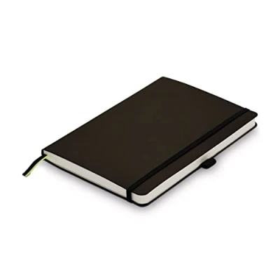 Bild av lamy paper Softcover A6 Anteckningsbok 810 format DIN (102 x 144 mm) i umbra med linjering, 192 sidor och elastiskt band