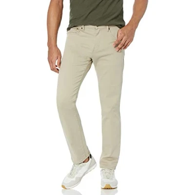 Bild av Amazon Essentials Men&#039;s Jeans atletisk passform, Ljus kaki brun, 38W / 28L