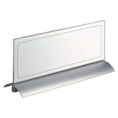 Bild av Durable 820319 Bordsskylt Presenter de Luxe 105x297mm, transparent