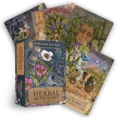 Bild av The Herbal Astrology Oracle: A 55 Card Deck and Guidebook