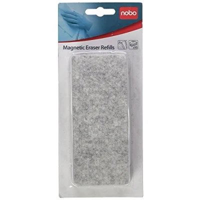 Bild av Rechange Nobo Magnétique Effaceur de tableau 10 Unités 7,5 x 16 cm Gris