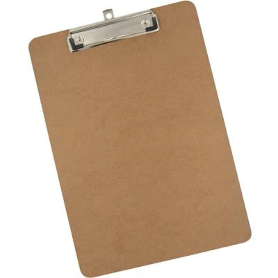 Bild av WEDO® Klämbräda DIN A4 av MDF skrivbräda träfiber clipboard, färg brun