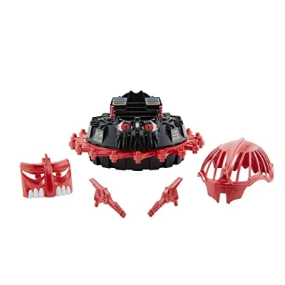 Bild av Masters of the Universe Origins Roton fordon, snurrande skurkbil med klickande ljud och tillbehör, MOTU samlarleksak HGW37, flerfärgad, Multicoloured