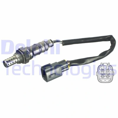 Bild av DELPHI ES20446 12B1 Sonde lambda planaire, chauffé TOYOTA: Aygo, Yaris II 3/5 portes, III CITROËN: C1 I