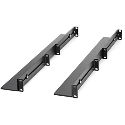 Bild av StarTech.com 1U 19&quot; serverhyllskenor 24 36 tum justerbart djup universella 4 stolpar monteringsskenor nätverksutrustning/server/UPS monteringssats HPE ProLiant Dell PowerEdge (UNIRAILS1UB)