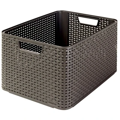 Bild av CURVER förvaringslåda, polypropylen, chokladbrun, 43,6 x 32,6 23 cm, 3