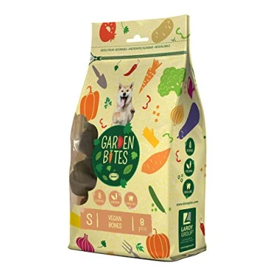 Bild av Duvo+ Garden Bites Vegan Bones Liten påse tandrengöringskub Op. 340 g