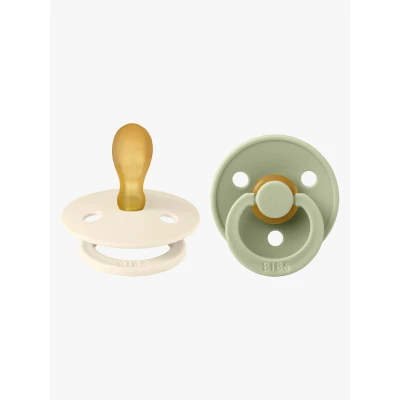 Bild av BIBS Colour Napp 2 pack Latex Stl Symmetrisk, Ivory/Sage