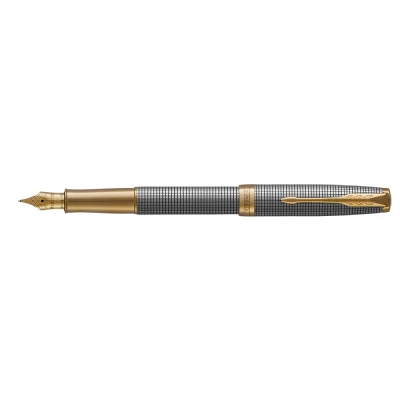 Bild av Parker Sonnet Cisele Silver GT FP F