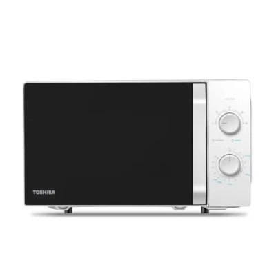 Bild av Toshiba MW2 MM20P(WH) Mikrovågsugnsstandard, 20 liter, 800 W, 5 effektnivåer med praktisk upptiningsfunktion, LED belysning inomhus/vit