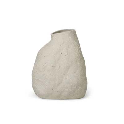 Bild av Ferm Living Vulca Vase Vas Off White Medium W25 x H36 D21 cm