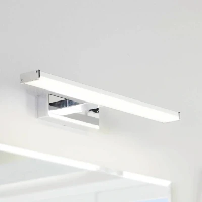 Bild av EGLO LED spegellampa Pandella 1, krom 4 000 K, 40 cm