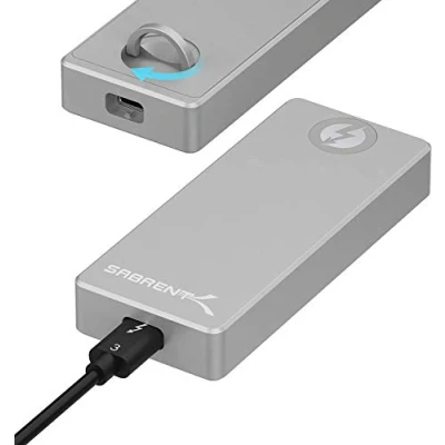 Bild av Sabrent Thunderbolt 3 certifierat M.2 NVMe SSD verktygsfritt solidt aluminiumfodral (EC T3NS)
