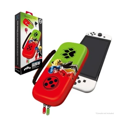 Bild av Hyperkin Official Miraculous Hard Carrying Case (Bug &amp; Cat) Miscellaneous Bag Nintendo Switch
