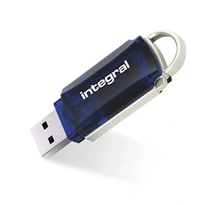 Bild av Integrerat INFD8GBCOU 8 GB USB minne 2.0 flashenhet, kurirblå