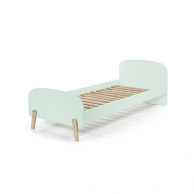 Bild av Vipack Säng Kiddy 90x200 Cm Med Sängbord  Grön