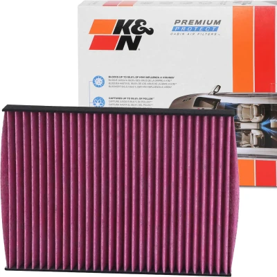 Bild av K&amp;N Filters DVF5064 Filtre d&#039;habitacle à charbon actif 247 29 carré(e)