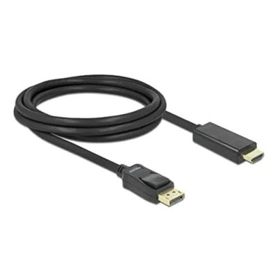 Bild av DELOCK kabel displayort &gt; HDMI St/St 2 m