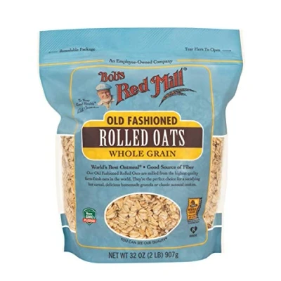 Bild av Bob&#039;s Red Mill Old Fashioned Regular Rolled Oats, 32 Oz