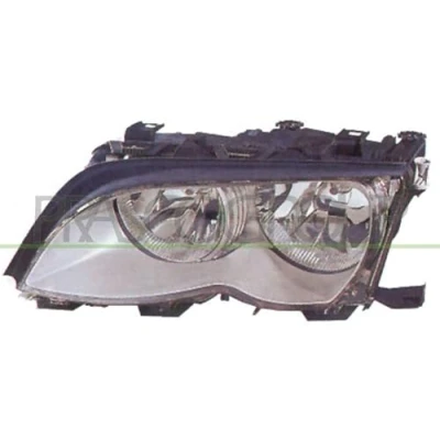 Bild av PRASCO BM0204914 Phares gauche H7/H7 FF pour circulation à droite avec moteur électrique commande correcteur de site projecteur