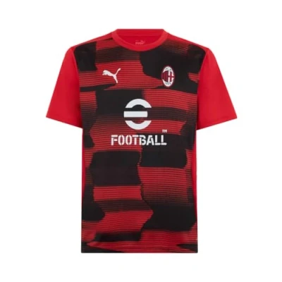 Bild av puma AC Milan Prematch SS Jersey Tshirt med print For all time redpuma black, Storlek: Small, red black