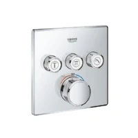 Bild av Grohe Grohtherm SmartControl, Termostat för inbyggnad med 3 ventiler, Krom