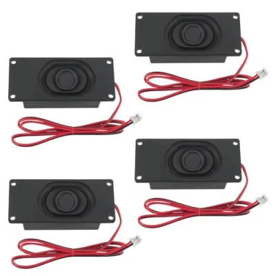 Bild av HUAREW högtalare 3 Watt 8 ohm W JST PH2.0 gränssnitt för Arduinos moderkort elektroniska gör det själv projekt och LCD TV skärmar (4 st)
