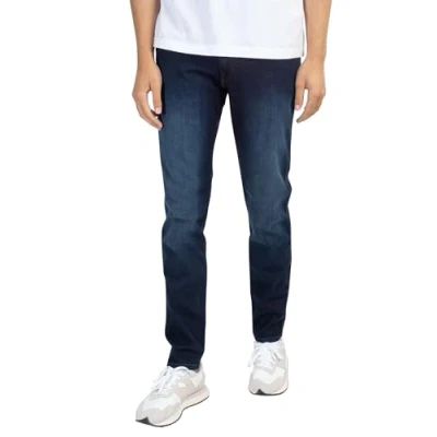 Bild av Replay herr Jeans Anbass Powerstretch Denim, Dark Blue 007 5, 34W / 34L