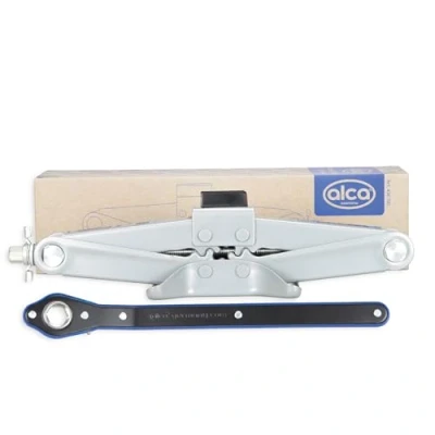 Bild av alca® Domkraft saxdomkraft med spärrhake 2 toner, universell lyfthöjd 115410 mm