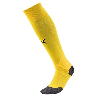 Bild av PUMA Herren Team LIGA Stirrup Socks CORE Stutzen, Cyber Yellow Black, 2