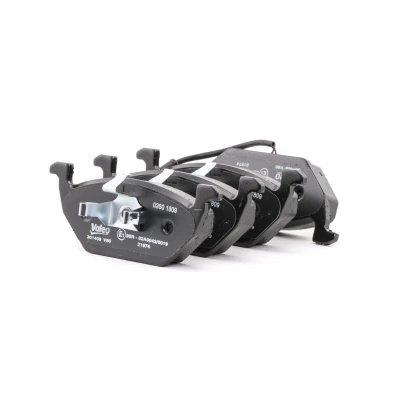 Bild av VALEO 301408 Jeu de plaquettes frein FIRST Essieu avant contact signal d&#039;usure inclus avec tôle anti bruit VOLKSWAGEN: New Beetle Cabriolet