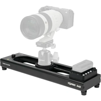 Bild av Accsoon Toprig S40 motoriserad kameraskärm för videoinspelning max. belastning upp till 2,5 kg vertikal och 4 horisontell hastighet 5 cm/s max reseavstånd: 225 mm