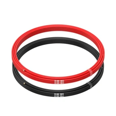 Bild av MMOBIEL 20 AWG Elektrisk Silikonkabel Gauge (0,52 mm²) Förtennad Kopparkabel 2 Separata Kabeln Röd &amp; Svart Varje 2,5 m / 8,2 ft för Reparation, Sensorer, RC, Drönare, Högtalarkablar