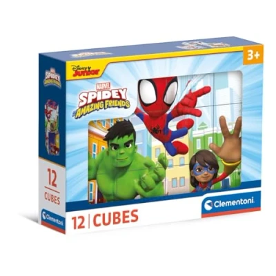 Bild av Clementoni Block Puzzle Spidey and His Amazing Friends 12pcs.