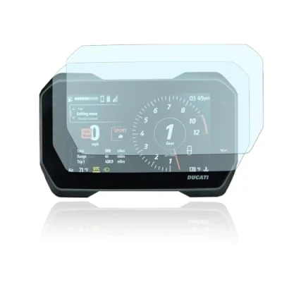 Bild av [2 stycken] Speedo skyddsfilm skärmskydd lämplig för Ducati Multistrada V4S 2021 2x Anti Glare