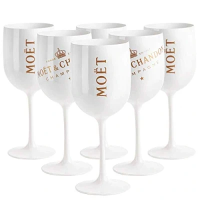 Bild av Moët &amp; Chandon Ice Imperial Champagneglas i akryl Blå .. (Vit, 6)