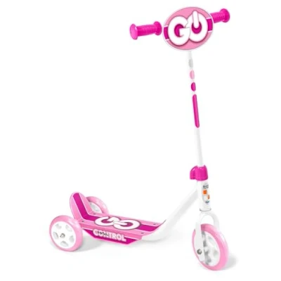 Bild av Stamp Skids Control 3 hjulig Sparkcykel, Rosa/vit