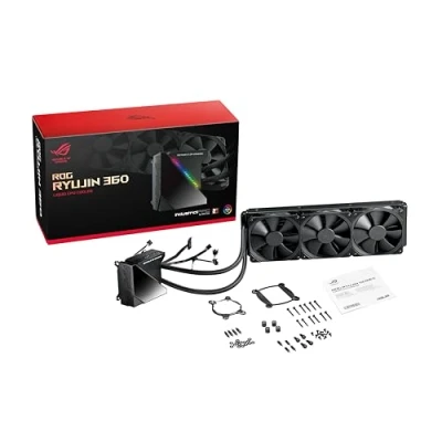 Bild av ASUS ROG Ryujin 360 90RC0020 M0UAY0 CPU kylare, Svart mm