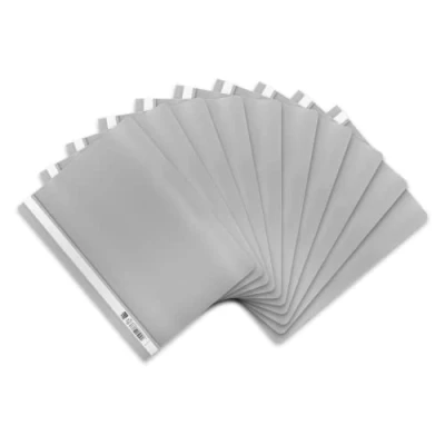 Bild av Elba 100742 dokumentmapp A4 pack med 10 plast för modern 31 x 22,8 0,3 cm grå