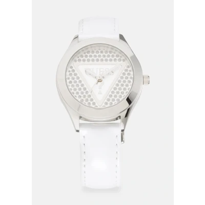 Bild av Guess Glitz Plaque Klocka, Storlek: One Size, White