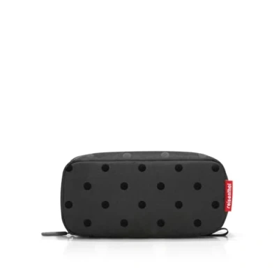 Bild av reisenthel multifodral färgglad och modern design, multifunktionell väska perfekt för kosmetika, skol eller arbetsredskap, Glänsande prickar svart, En Storlek, multicase glossy dots black