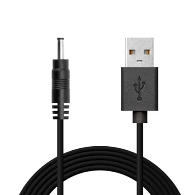 Bild av OcioDual USB laddarkabel för Android Tablet MP3 3,5 mm 5V 2A DC Power Svart