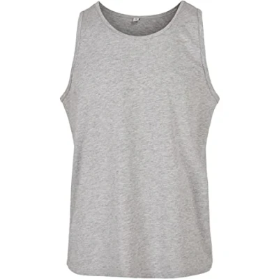 Bild av Build Your Brand Basic Tank herrlinne, Heather Grey, XXL