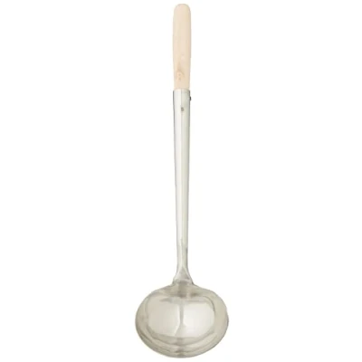 Bild av Jade tempel soppslev för wokar, rund, rostfritt stål, silver, längd 36 cm