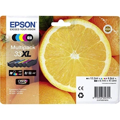 Bild av Epson 33XL C13T33574011 Bläckpatron, Flerfärgad, XL