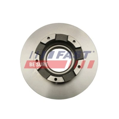Bild av FAST FT31158 Disque de frein Essieu arrière 308 16 5 plein avec bague ABS FORD: Transit Custom V362 Van, V363 Minibus