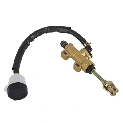 Bild av bakbroms mastercylinder, motorcykel mastercylinder hydraulisk pump med behållare för dirt bike ATV