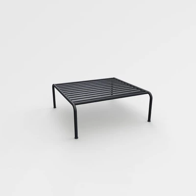 Bild av HOUE AVON frame for ottoman and Lounge table bord Powder coated black steel H:30 x W:81 D:81 cm